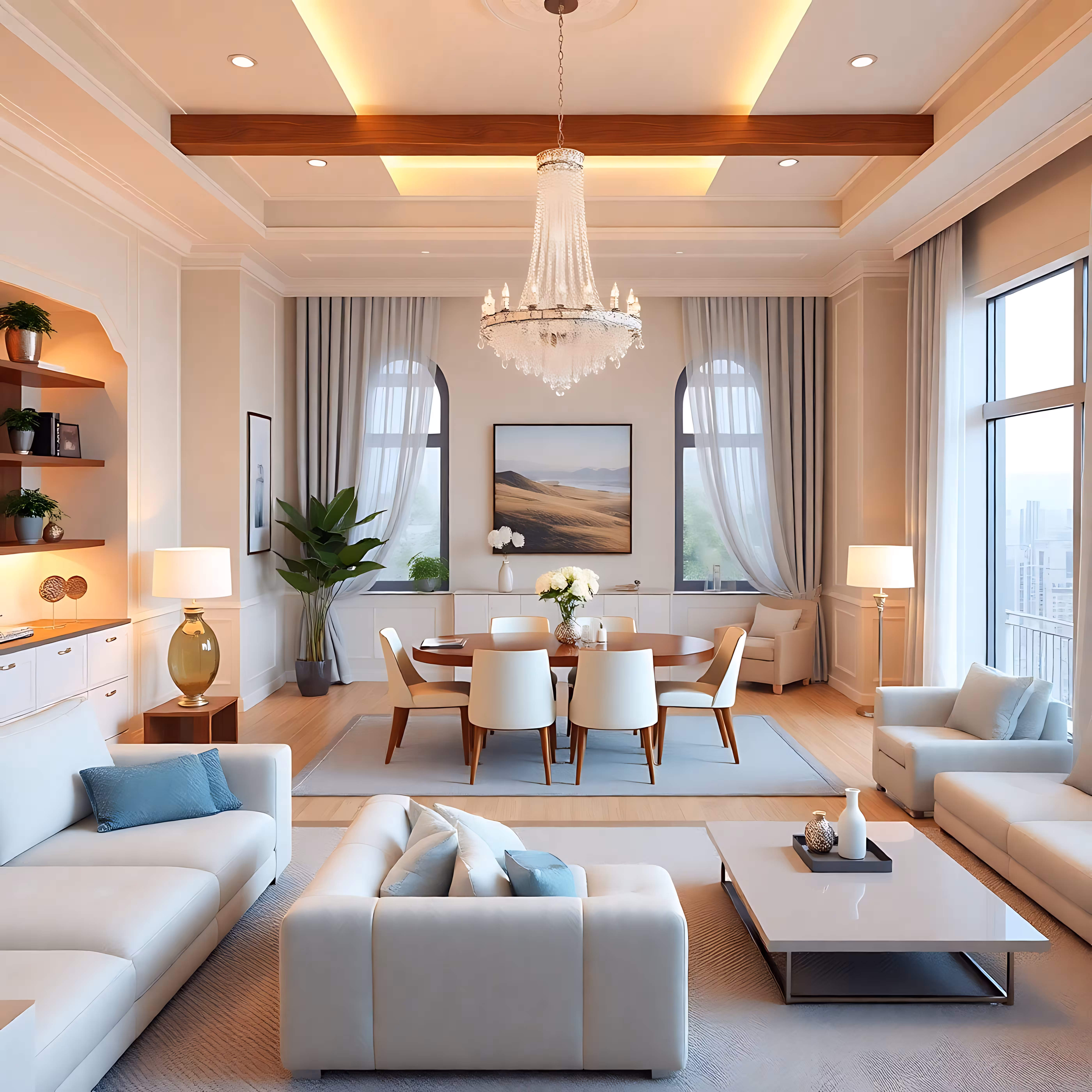 Modern residential interior design in Bangalore